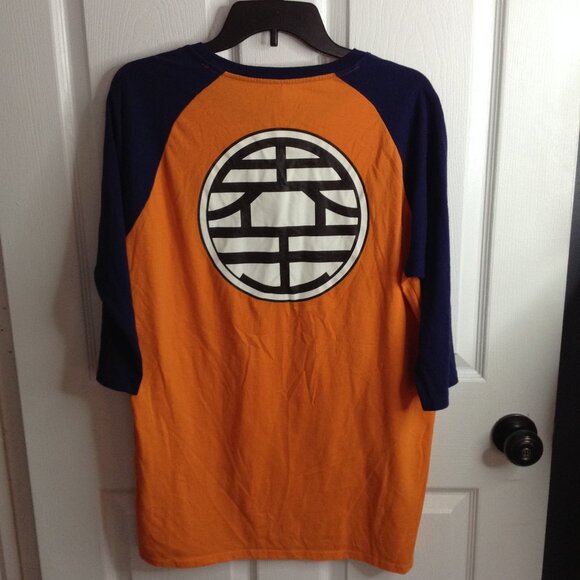 Dragon Ball Z Jersey, "L". 3/4 sleeve, 2019, Collectible Tee, Dudecore, Kidcore - Picture 2 of 4